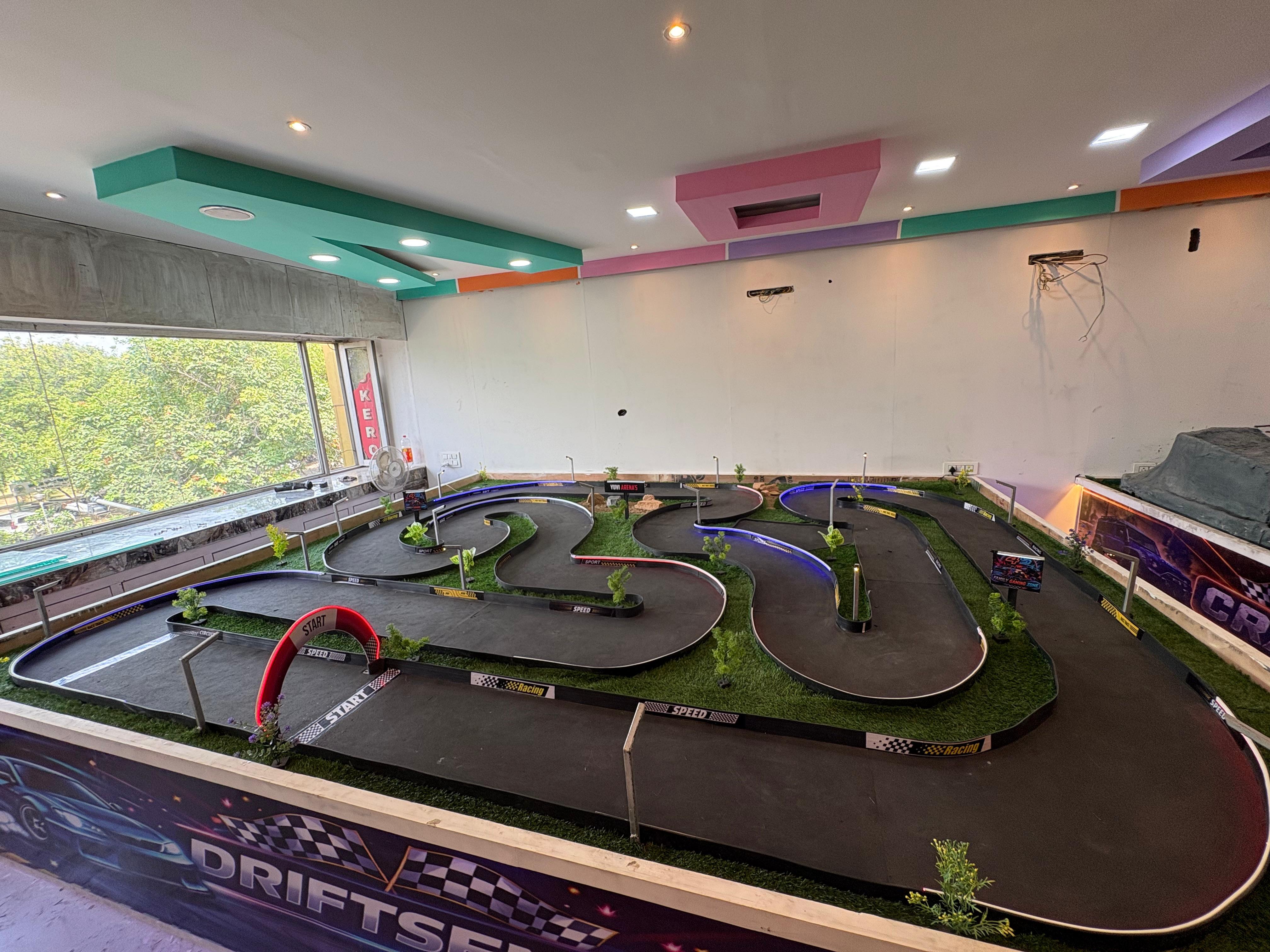 RC Racing Track - Full Arena Overview